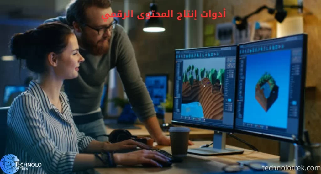 أدوات إنتاج المحتوى الرقمي