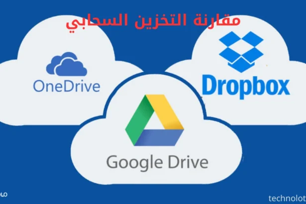 مقارنة التخزين السحابي