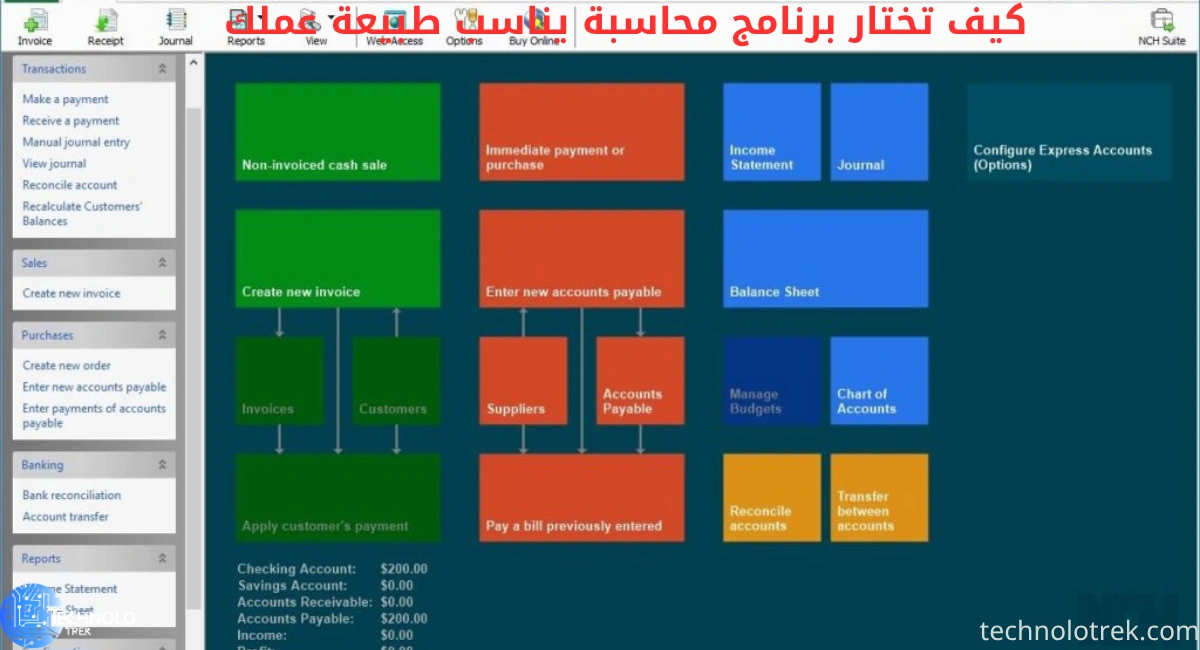 كيف تختار برنامج محاسبة يناسب طبيعة عملك؟ دليل شامل لاختيار الأنسب كيف تختار برنامج محاسبة يناسب طبيعة عملك