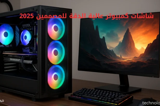 شاشات كمبيوتر عالية الدقة للمصممين 2025